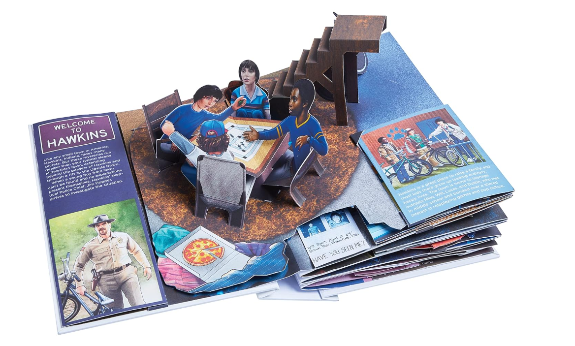 Strangers Things pop-up Book