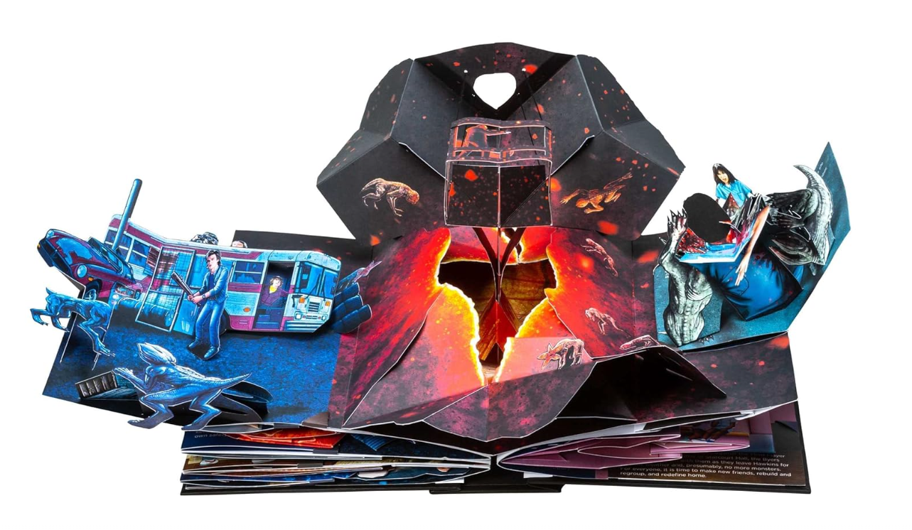 Strangers Things pop-up Book