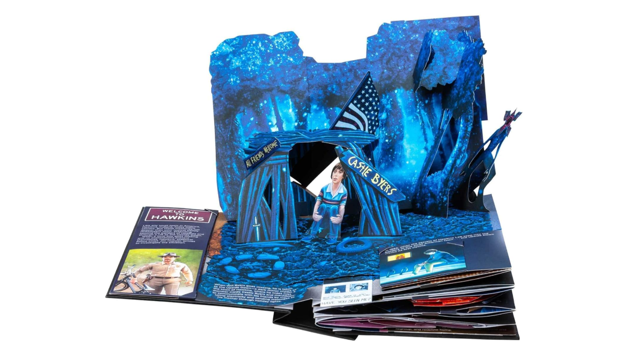 Strangers Things pop-up Book