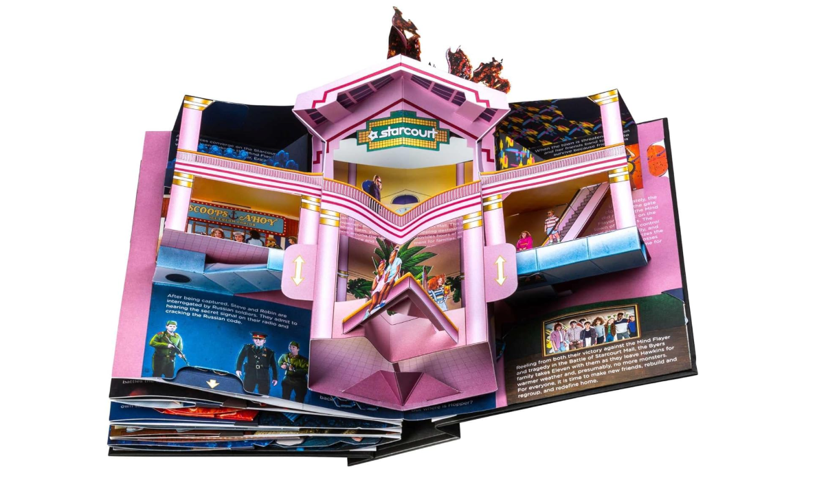 Strangers Things pop-up Book